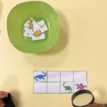 Atelier loupe : dinosaures