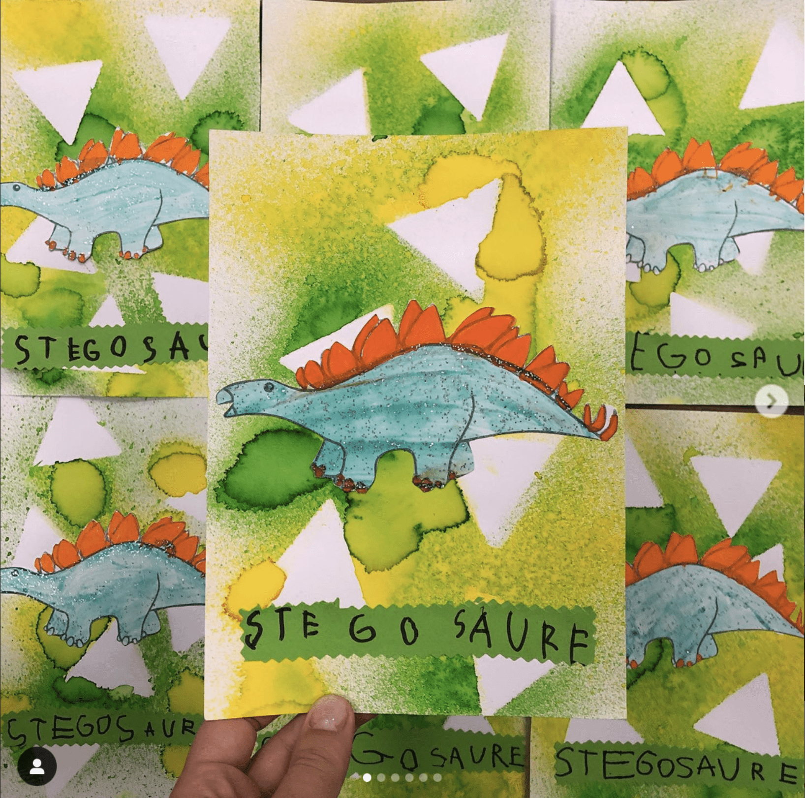 Art : le stégosaure