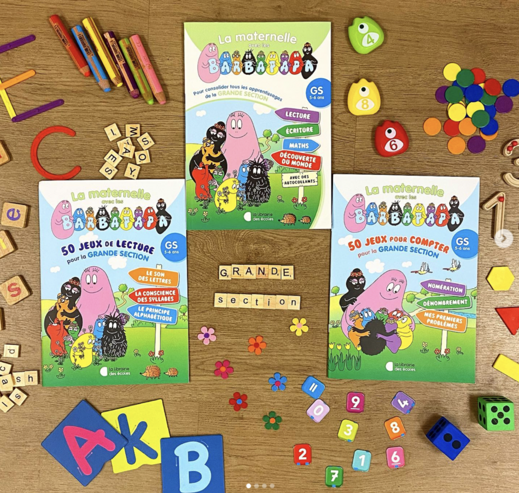 Cahiers Barbapapa Grande Section