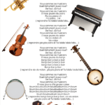 Comptines et chansons avec des gestes