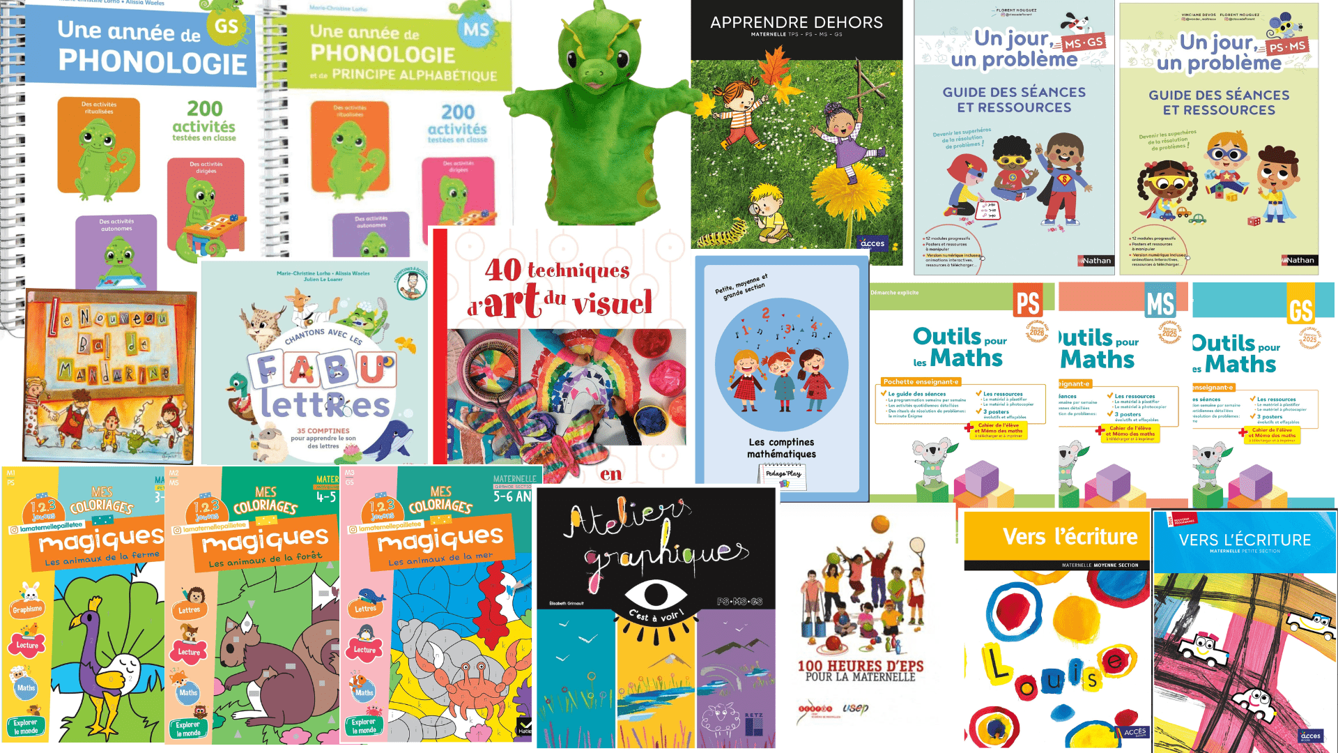 Mes choix de guides pédagogiques PS-MS-GS en 2026 ?