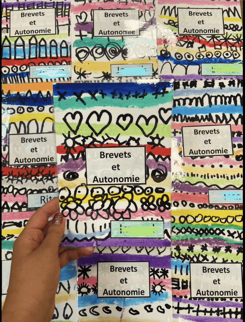 Couverture cahier MS / GS
