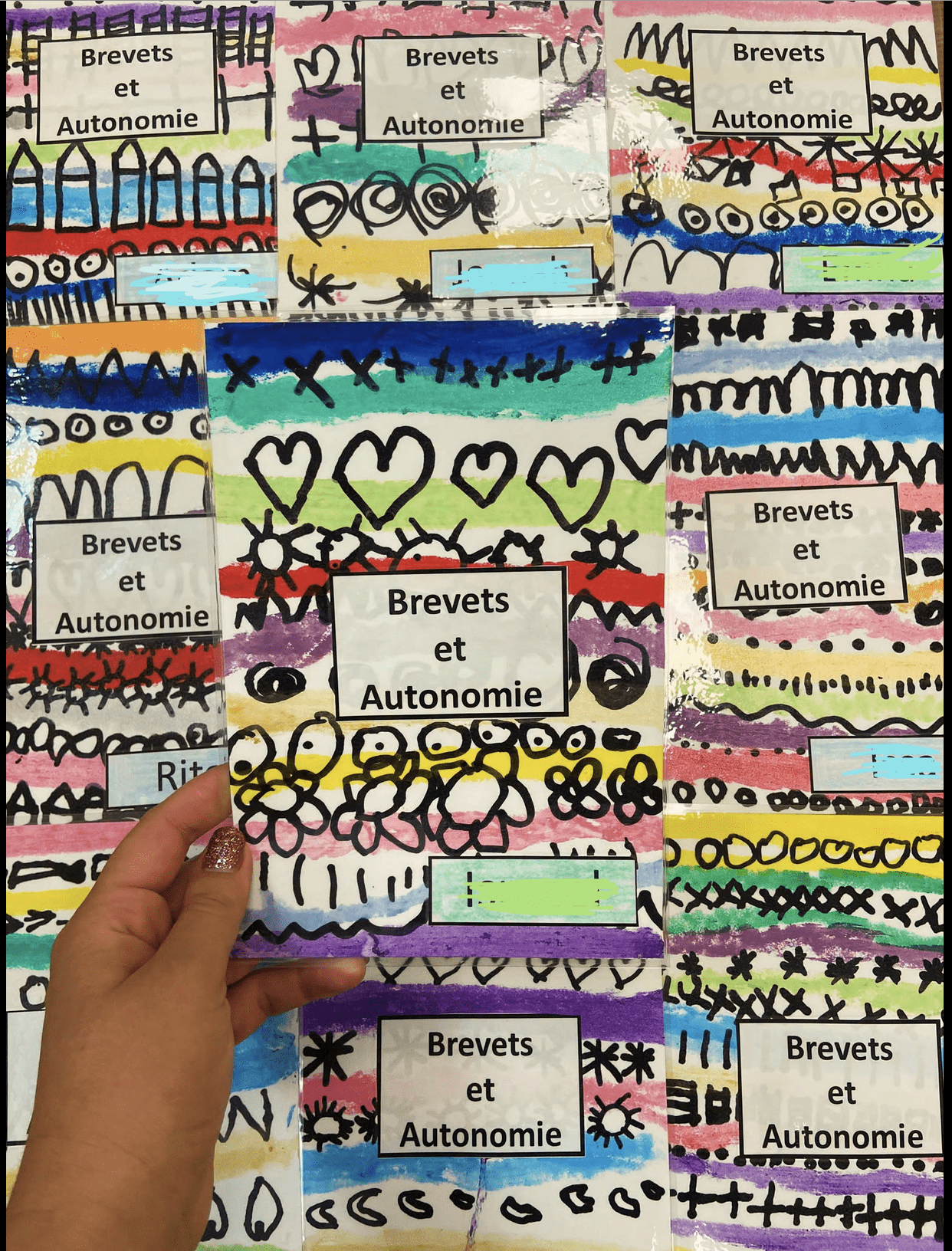 Couverture cahier MS / GS